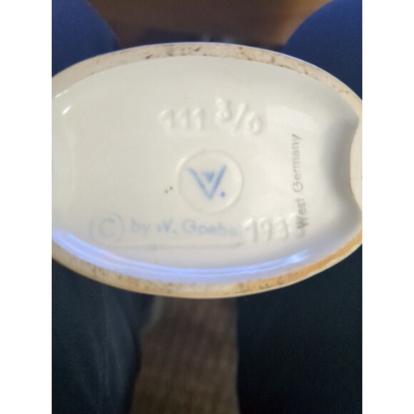 Hummel figurine Hum 111/3/0 "Wayside Harmony" TMK 1 * Crown mark * yellow socks - Picture 4 of 16